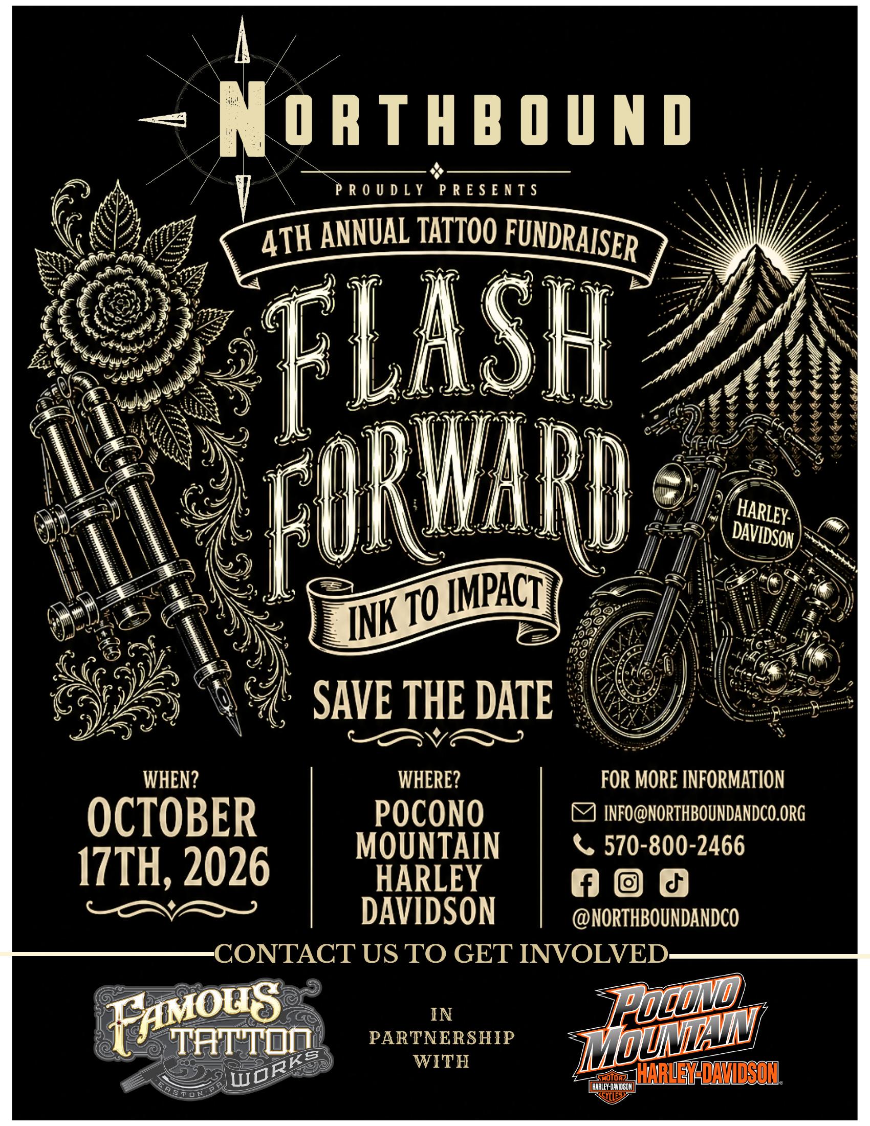 Flash Forward 2026 Save the Date flyer